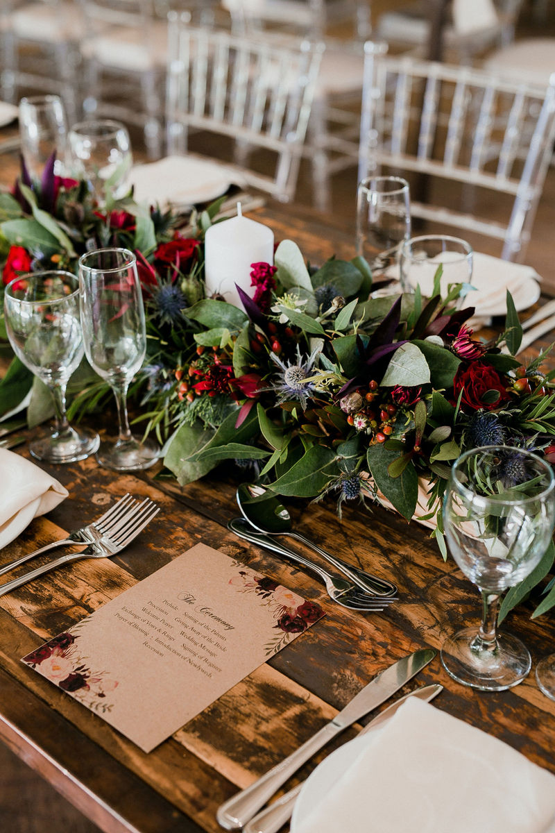 Nigerian wedding catering services in Winnipeg - elegant table setup by Global Pot